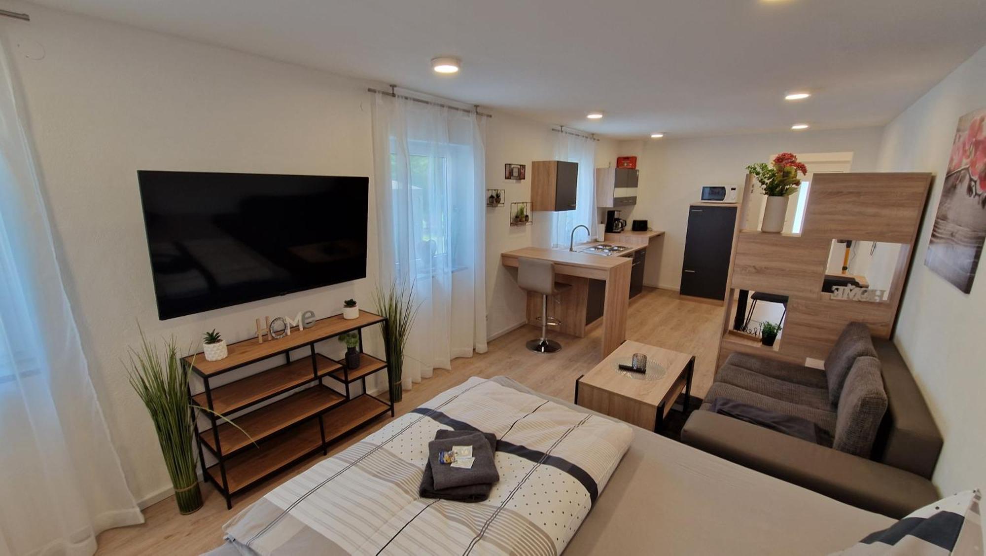 Appartment-Ferienwohnung Mit Kueche, Bad, Kostenlos Wlan, Modern Eingerichtet Roding Pokój zdjęcie